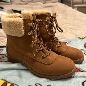 Chestnut Steve Madden boots